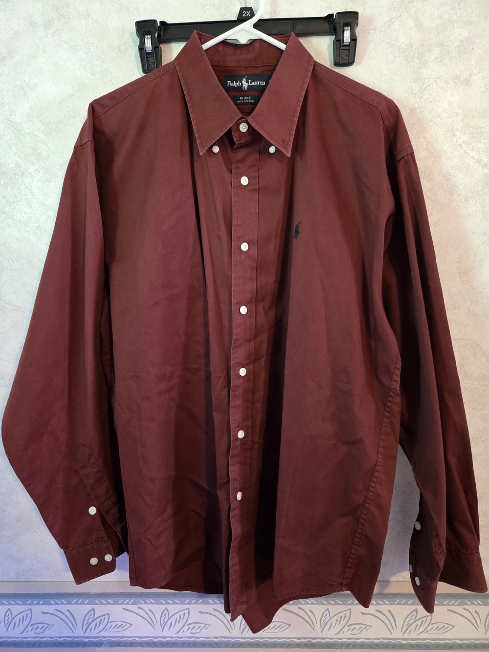 Ralph Lauren Blake Button-Down Shirt Red L